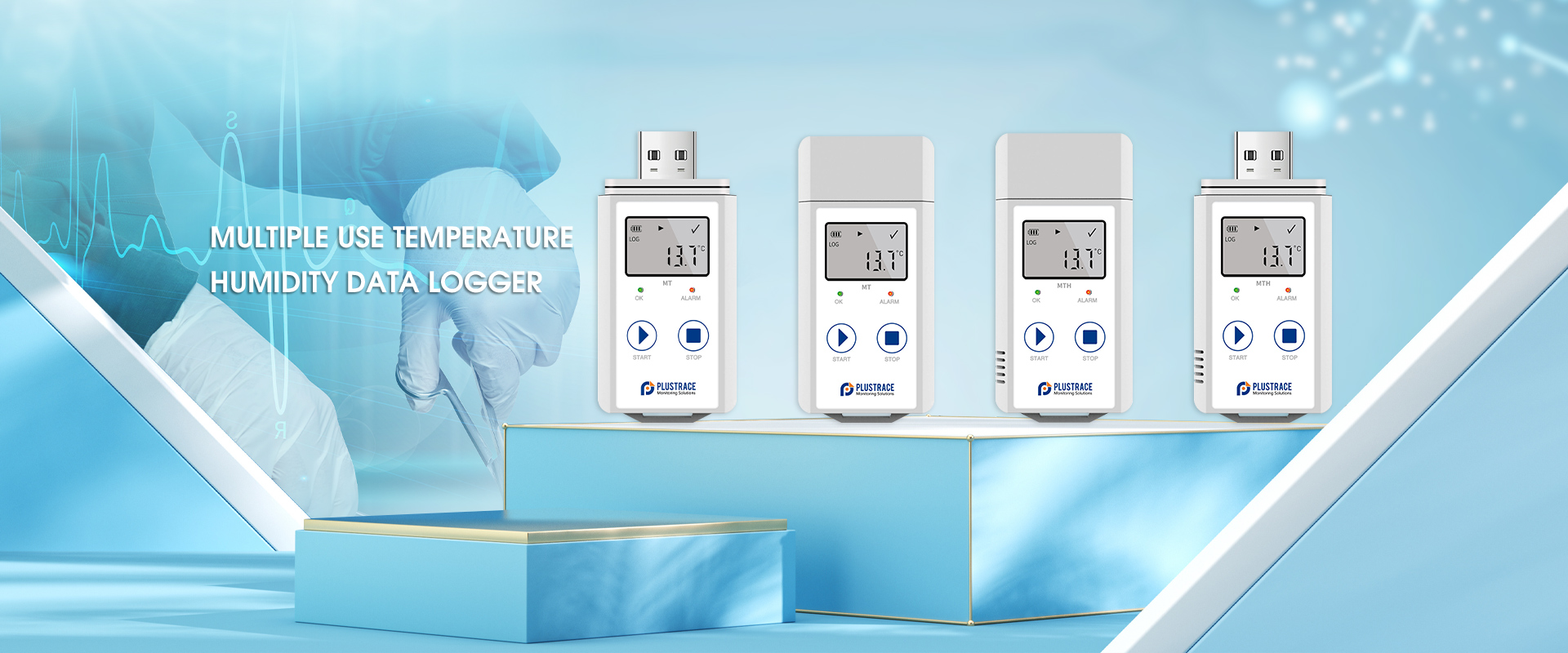 Fabricante de registrador de dados de temperatura de uso múltiplo