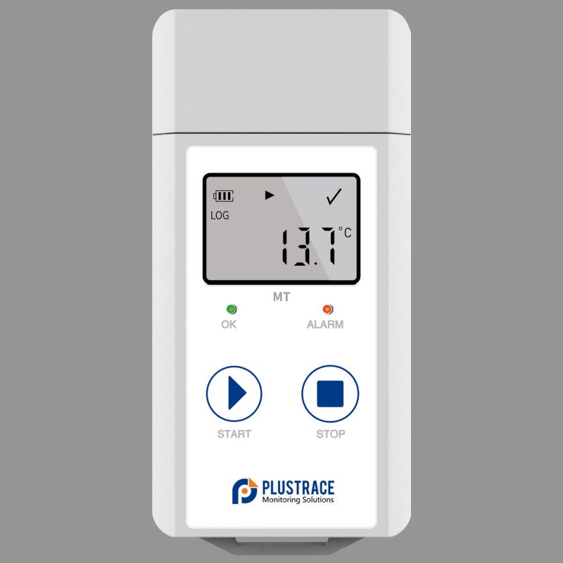 Registrador de dados de temperatura de uso múltiplo