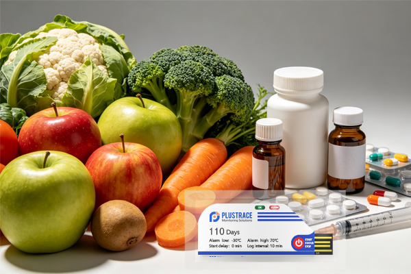 Critérios de seleção para registrador de temperatura descartável