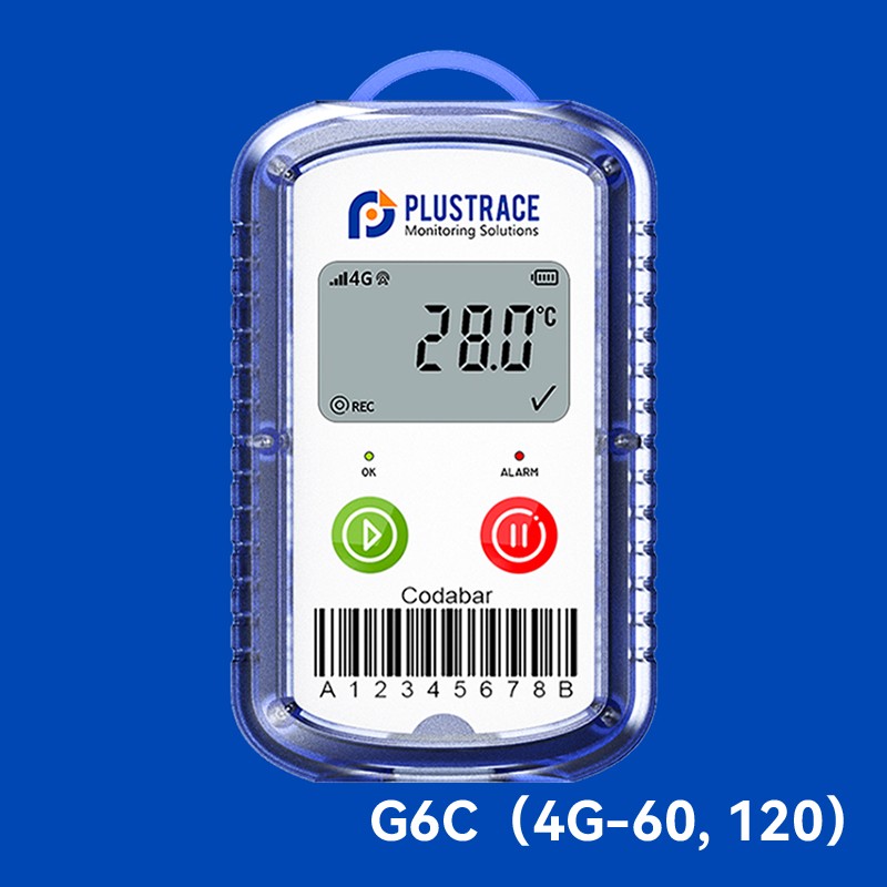 Rastreador logístico de temperatura de cadeia fria de uso único 4G