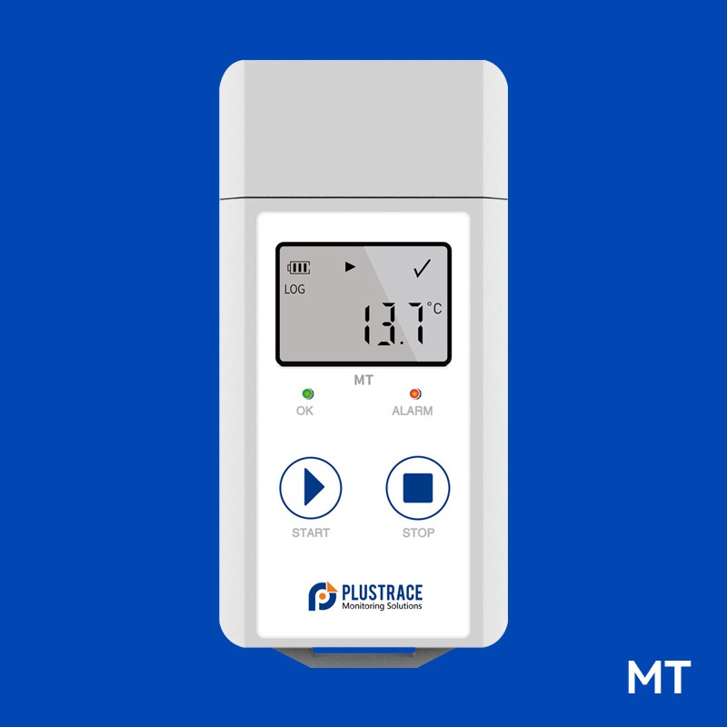 Registrador de dados de temperatura de uso múltiplo